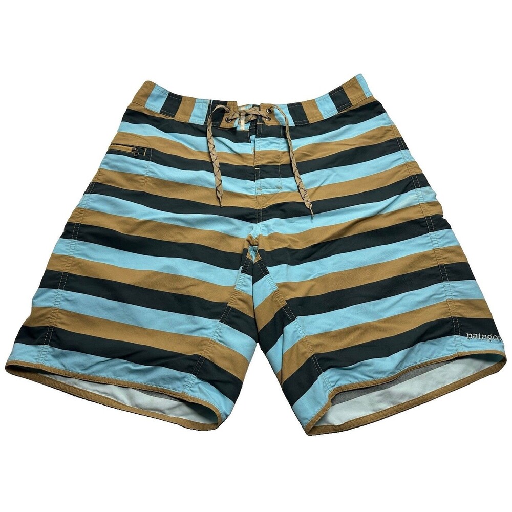 Men's Patagonia Wavefarer Boardshorts 9" Size 32 Xavi: Modern Blue #86554